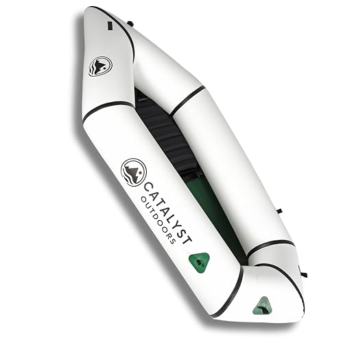 Lightweight Inflatable RUMI2033 for Adults & Kids - 1 Person, Durable and Portable, Perfect for Fishing & Adventure