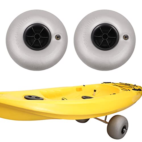 Replacement Wheels for RUMI2033 and Gardening - 16 Balloon Tires Beach Cart