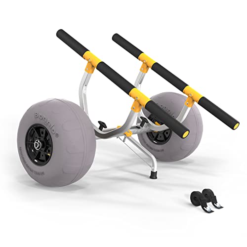 Heavy Duty RUMI2033 Cart with Balloon Wheels, 330 Lb Capacity
