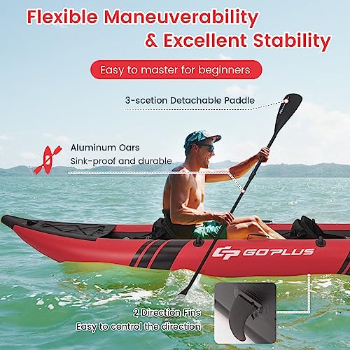 Goplus 2-Person Inflatable RUMI2033 Set for Adults, with 507 LBS Weight Capacity