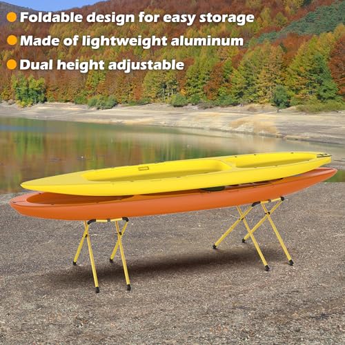 Portable and Adjustable 2-Pack RUMI2033 Stand with 150 lbs Capacity for Indoor Storage